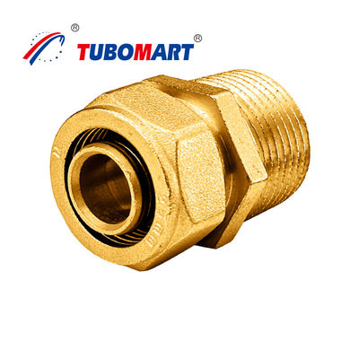 Phụ kiện Pex nén 12mm Phụ kiện đồng nén Chrome