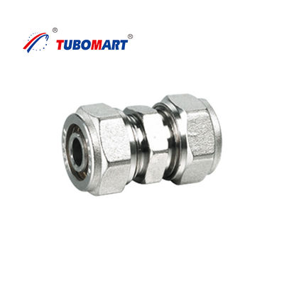 Đường ống Pex bền nhanh kết nối Phụ kiện mạ Chrome cho hệ thống ống nước