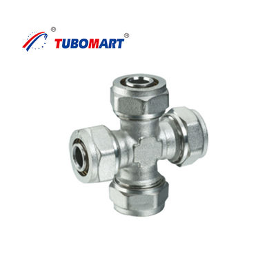 Phụng thắt ống Pex bằng đồng Phụng thắt ống nước bọc Chrome