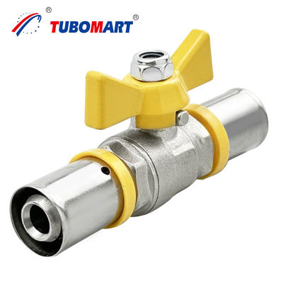 Polyethylene Aluminium Press Pex Gas Pipe Fittings Pressure Connection Fitting