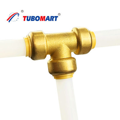 Đồng đẩy kết nối nhanh Phụ kiện không chì PEX AL PEX Phụ kiện ống