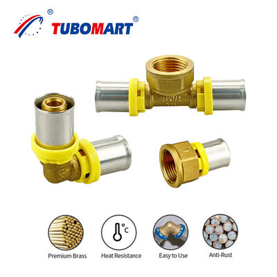 TH loại Pex Press Fittings 16mm - 32mm Pex Al Pex kết nối tùy chỉnh