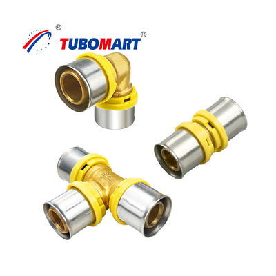 OEM TH Profile Press Fittings 16mm - 32mm cho ống đa lớp Pex-Al-Pex