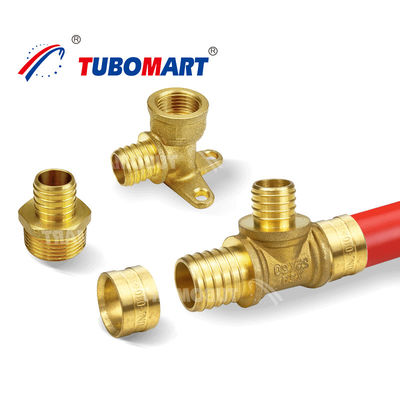 Công nghiệp Pex ống phù hợp hoạt động trơn tru đồng Pex ống nối