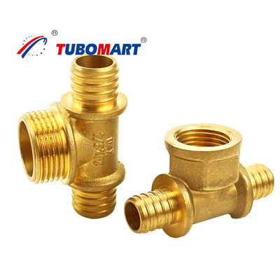 Đồng Adapter Pex trượt Phụ hợp 1/2 Inch chì miễn phí Pex ống Phụ hợp