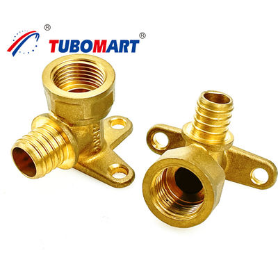 Phụ kiện trượt Pex bọc niken 1/2 inch BSP / NPT Kích thước áp suất tối đa 200 Psi