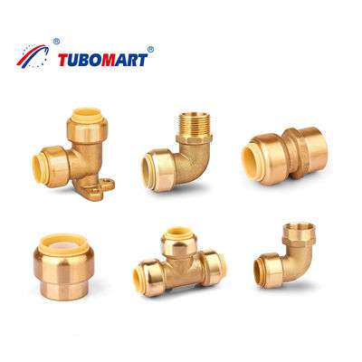 CW617N Ống không có chì Pex Đẩy Ứng dụng Đẩy để kết nối đồng Pex