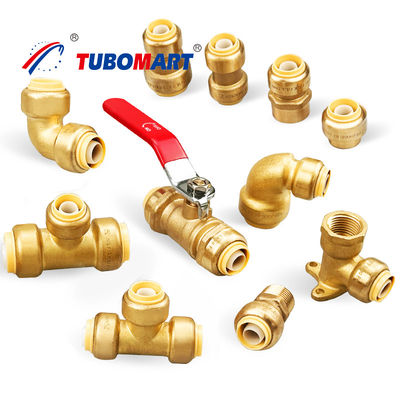 Các kết nối phù hợp với ống nước bằng đồng không có chì NSF Upc được chứng nhận