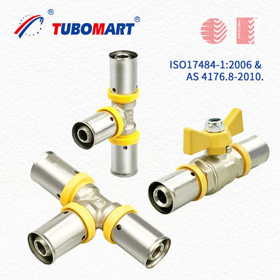 Bơm ống nước Pex Press Fittings 3/4 inch cho ống ống nước tắm