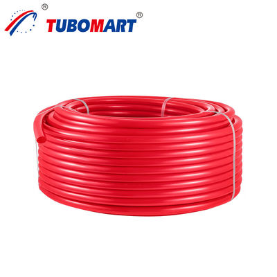DN 16mm - 32mm Pex ống nước chéo liên kết polyethylene đỏ Pex ống