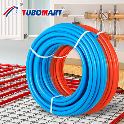 Kháng ăn mòn ống PEX cách nhiệt 50m 100m 200m mỗi cuộn với Crimp Fitting