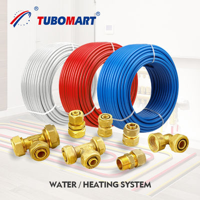 Phụng thùng Pex nén bằng đồng cho ống nước đa lớp Pex ISO 14001