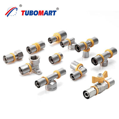 OEM Nhà máy bán trực tiếp 16-32MM PEX Fitting bằng 90 độ khuỷu tay PEX Press Fitting cho khí