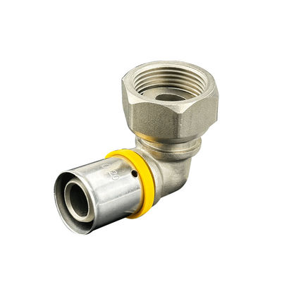 CW602N Sản phẩm bán buôn phụ kiện nén đồng ống khí đa lớp Composite Pex Pipe Fitting Brass Compression