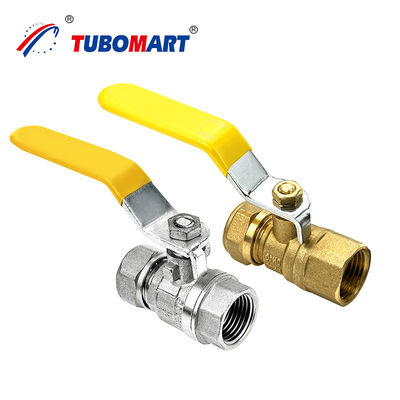ISO 17484-1 & AS 417.8 NPT hoặc BSP Threaded Brass Forged Ball Valve cho khí và nước