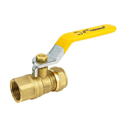 Nhà máy SAI GLOBAL AS4617-2004 Valve khí đồng được chứng nhận cho ống dẫn nước yêu cầu điều khiển cho hệ thống khí
