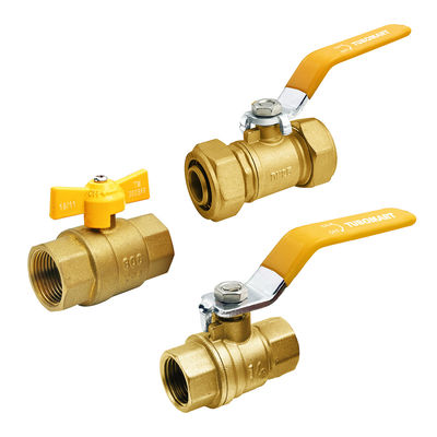 Nhà sản xuất chuyên nghiệp Máy van đồng khí màu vàng 1/2 