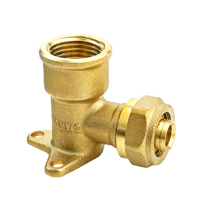 ISO14001 Chất phù hợp ống đồng CNC chính xác Chất phù hợp nén Pex cho hệ thống nước uống
