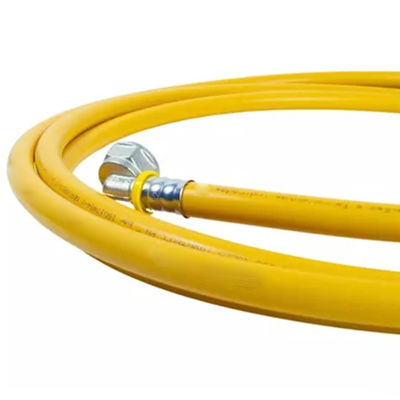 Kháng ăn mòn PEX tùy chỉnh AL PEX ống khí chồng chéo với màu vàng và cài đặt kẹp dễ dàng