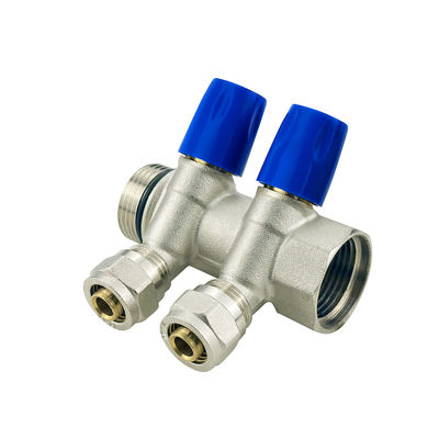 Màu tùy chỉnh Pex Manifold đồng Pex Manifold Connector đồng ống nước Pex Manifold hệ thống nước