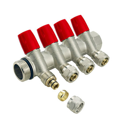 Ventil đồng bền lâu Ventil đồng Pex nhiều màu tùy chỉnh cho hệ thống ống nước