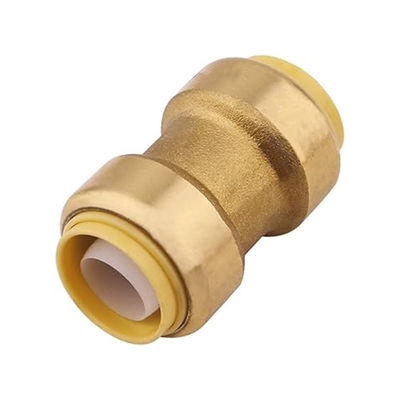 Chất lượng nước nóng cá mập cắn ống nước PEX ống tương thích 45 khuỷu tay đẩy vào phù hợp cho kết nối đường ống nhanh chóng và dễ dàng