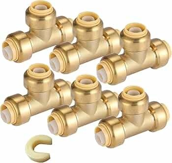 ISO đồng và PEX ống tương thích Pex đẩy trong phụ kiện để dễ dàng lắp đặt