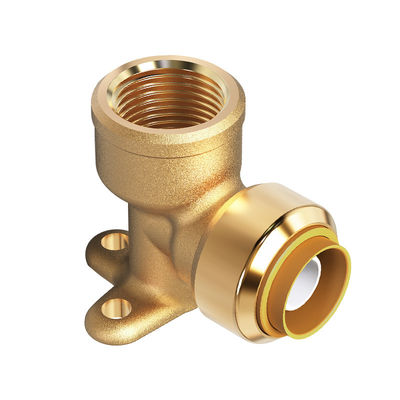 Phân khớp đẩy Pex có thể tháo rời Bơm ống nước giải phóng nhanh Phân khớp cắn đồng bằng nối nối Pushfit Phân khớp cho ống nước Pex
