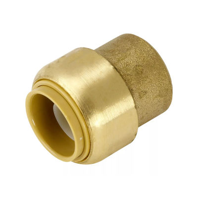 OEM tùy chỉnh hỗ trợ vệ sinh đồng ống nước cá mập cắn đẩy phụ kiện 1/2 