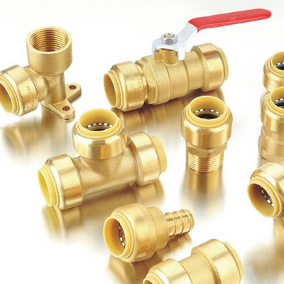Chứng nhận CE Đẩy trong Phụ kiện ống nước cho PEX AL PEX đồng PVC ống nước USA CANADA Thị trường