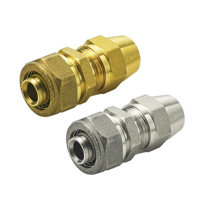 Hỗ trợ tùy biến Phụ kiện đồng vít cho ống PEX đa lớp Phụ kiện nén khí nước cho hệ thống ống nước