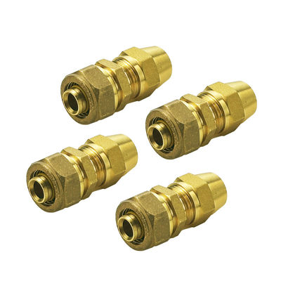 Tubomart Brass Đức Đặt nhanh Đặt phụ nữ Vít Vít Máy nén ống khí Đặt đồng Đặt khí