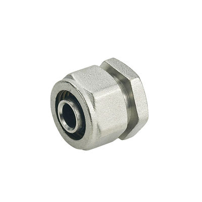 Các phụ kiện nén Pex màu đồng hoặc mạ niken cho Pex Al Pex ISO17484-1/AS4176.8 Chứng chỉ NPT/ BSP Loại sợi