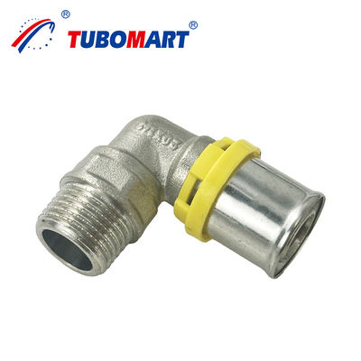ISO9001 Ứng dụng đồng tùy chỉnh khí bằng khuỷu tay Pex Ứng dụng PEX AL PEX Ống đồng Press Ứng dụng