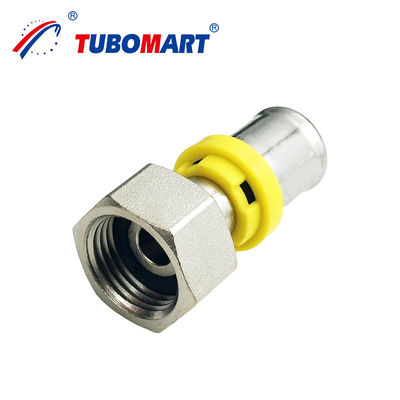 HPB58-3A Vật liệu cơ thể Pex Al Pex ống TH loại Press Fitting cho và bền cao áp ống dẫn nước khí