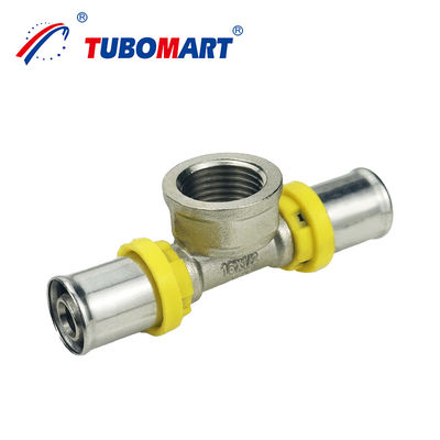 Mua nóng TH + U Press Fittings Stainless Steel 304 Male Coupling Fitting cho hệ thống ống nước khí