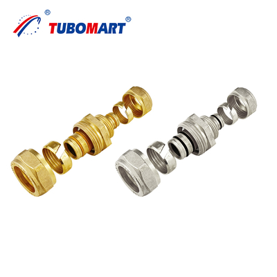 Giá xuất xưởng Phụ kiện ống đồng thau Khí đốt Ống mềm Khớp nối Nắp Chữ T Ống nối Khớp nối ren đồng thau khí đốt