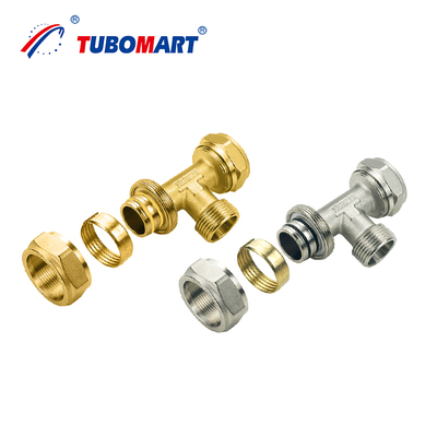 Giá nhà máy Pex Al Pex Kết nối với vật liệu CW602N Pex Bộ ốc áp và ISO 9001/9002 Chứng nhận cho hệ thống khí