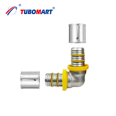Hỗ trợ tùy chỉnh OEM OEM ODM Pex Al Pex Press Fittings cho hệ thống khí và nước 24 năm kinh nghiệm sản xuất