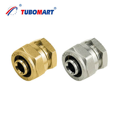 Nhà máy Pex Al Pex Phụ kiện nén cho hệ thống khí / nước tùy chỉnh ISO 9001/9002 Chứng nhận và tùy chỉnh