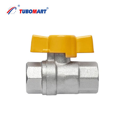 OEM Trung Quốc 24 năm Sản xuất Valve bóng đồng đầy đủ 1/2'' Valve tắt khí / nước cho đường ống khí
