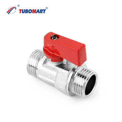 OEM Customized Brass Gas mini Valve for Water Gas Connection Screw Connection Type (Mẫu dây chuyền nối vít với nước)