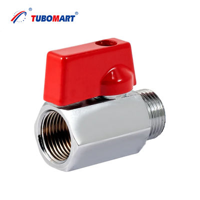 bán nóng Stainless Steel 1/4 3/8 3/4 1/2 Inch NPT BSP PT BSPP CF8M Mini Air Water Gas Nam nữ Mini Ball Valve