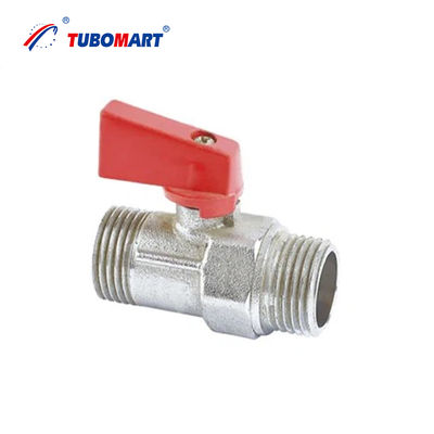 Dịch vụ OEM tùy chỉnh và ISO 9001 / SAI GLOBAL AS4617 được chứng nhận Brass Mini Ball Valve cho nước dầu khí