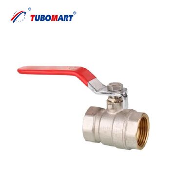 TUBOMART OEM ISO9001 Van bi đồng được chứng nhận Tay bướm Ren trong 1/2''-2'' Mạ niken Bảo hành 3 năm cho Nước