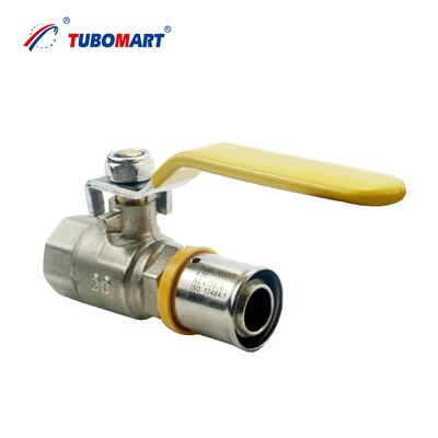 Mua nóng OEM ống ống khí áp lực van quả với tay cầm dài, kích thước S16X10, phù hợp với đường ống dẫn khí nhiều lớp PAP.