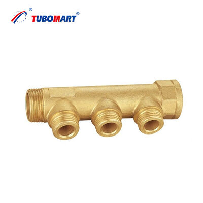 Manifold nước bằng đồng cho hệ thống sưởi sàn nhà