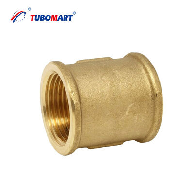 TUBOMART OEM Giá nhà máy 1/2 Phụ nữ đến nam Tee ống bằng đồng Phụ tùng cho hệ thống đường ống nước