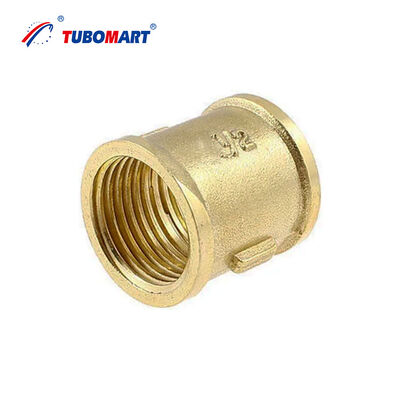 TUBOMART OEM Factory Direct Double Female Brass Nipple Straight Female Reducer Giải pháp ống nước