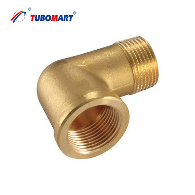 TUBOMART OEM Sản xuất đáng tin cậy Phụ kiện đồng 1/2 Đầu nối ren trong sang ren ngoài Hệ thống ống nước